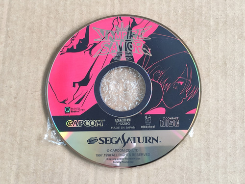 Vampire Savior / Darkstalkers Da Oldschool -- Sega Saturn (Usado)