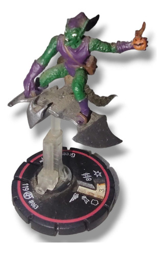 Green Goblin Heroclix Neca Wizkids Games Dial Giratorio