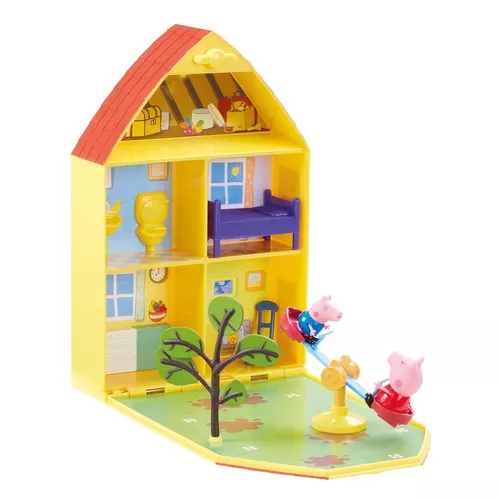 Peppa Pig Casa de Lego com jardim !! NOVO ! #MamãePig #PeppaPig