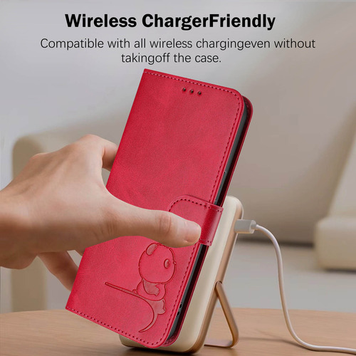 Funda Tipo Cartera Con Temática De Panda Para Cubot Note 40/p50/a10/a20/a30/max 5, Cierre Magnético, 3 Ranuras Para Tarjetas, A Prueba De Golpes