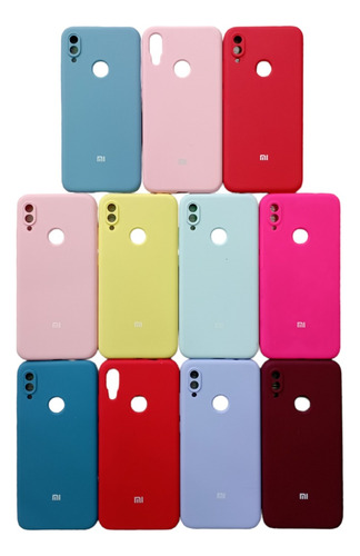 Silicone Case Unicolor Xiaomi Redmi Note 7 // Note 7 Pro