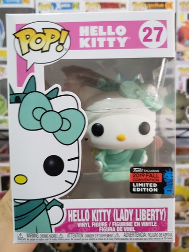 Funko Pop Hello Kitty Lady Liberty 2019 Nycc Fall Convention