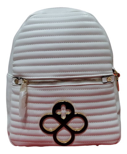 Bolso Mochila Blanco Ji 2307 Jaime Ibiza 