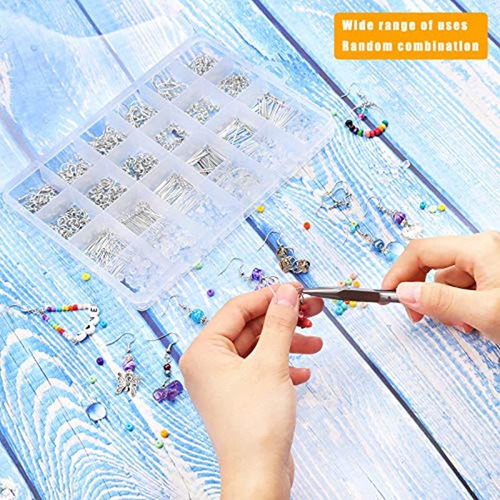 Kit De Suministros Para Hacer Pendientes 1133pcs