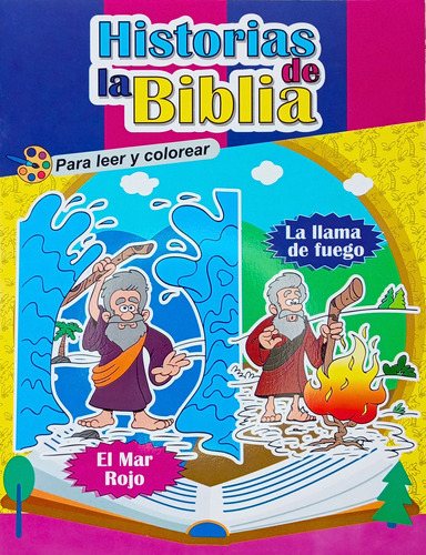 Historias De La Biblia Para Leer Y Colorear - El Mar Rojo