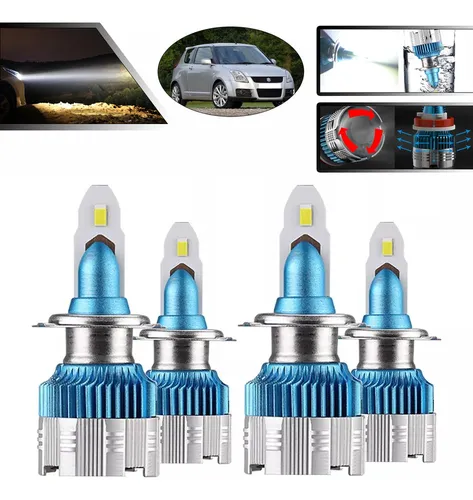 - Kit Faros Auto Led 16000lm Csp Para Suzuki Luz Alta Y Baja