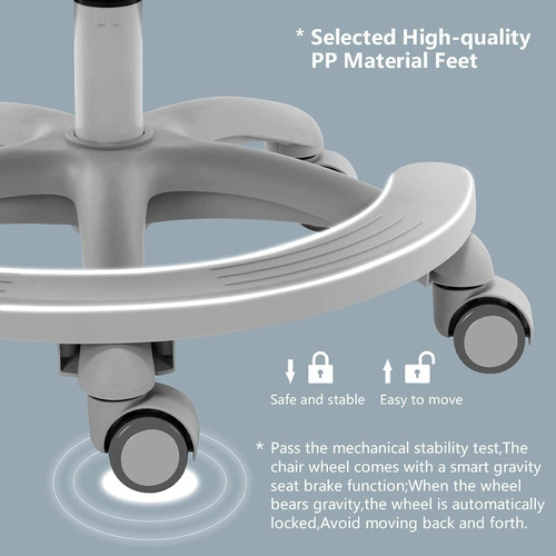 Dyhome Silla De Escritorio Ergonómica Para Niños, Silla De