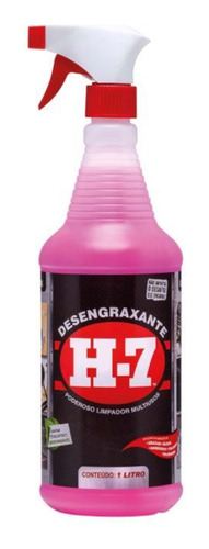 Desengraxante H-7 - 1 Litros - Limpeza Pesada - H7 Original