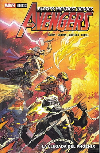 Comic Marvel Basicos The Avengers La Llegada Del Phoenix
