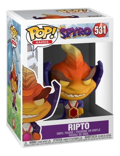 Funko Pop Ripto Spyro Games