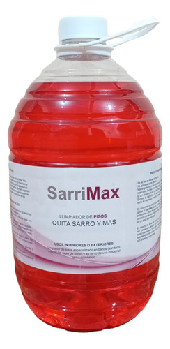Limpiador De Pisos Quita Sarro Salitre Cemento Juntas Moho