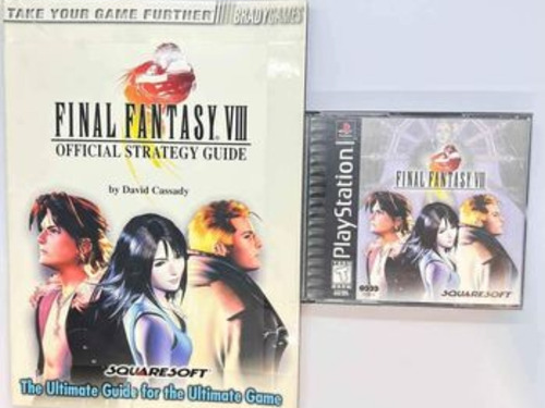 Final Fantasy Viii Ps1 Black Label  Con Guia *ofertas*