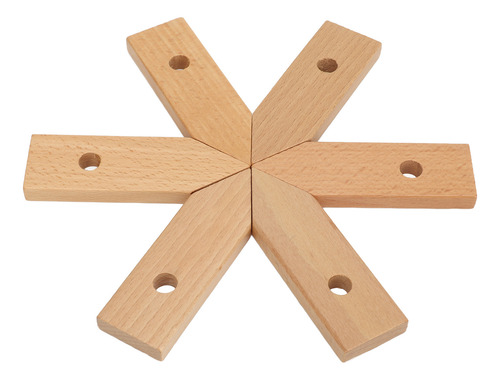 Almohadilla De Madera Resistente Al Calor Para Maceta, 2 Pie