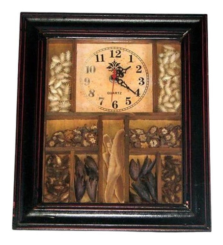 Reloj Madera 32x17 Hogar Decoracion Negocio