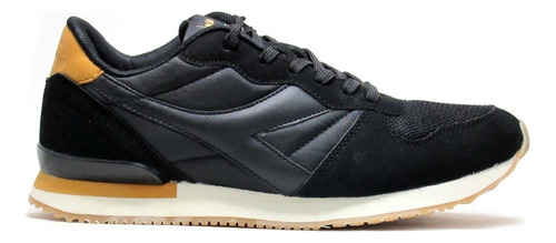 Zapatilla Diadora Camaro Hombre Negro Caramelo Greensport