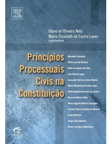 Livro Principios Processuais Civis Na Constituicao