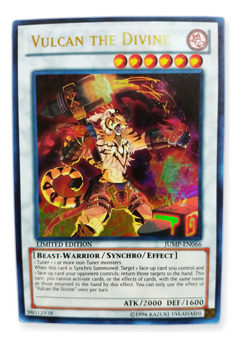 Yugi-oh! Vulcan The Divine Jump-en066 Ultra