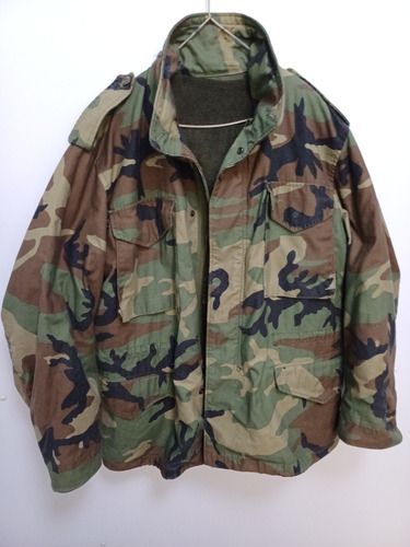 7k Parka Militar U.s.a Armada Norteamericana Talla M