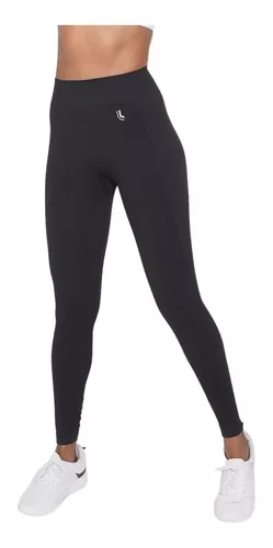 Calça Legging Max Lupo Sport Feminina Fitness Academia Leguin Legues 71053  Original - Preto