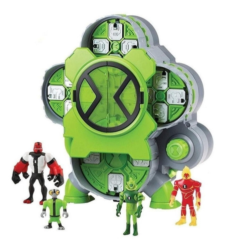 Ben 10 Camara De Criação Com 4 Bonecos Aliens Sunny 1793