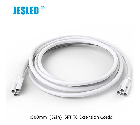 Conector De Cable Jesled T5 T8, 5 Pies, 60 Enchufes, 3 Clavi