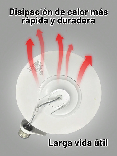 Lámpara De Sobreponer Redonda 20w Luz Blanca 6500k