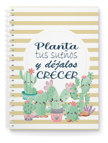 Cuaderno Fechado Imprimible 2024 - Planta Tus Sueños 