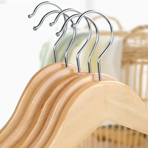 Precio perchas de madera por unidad sale