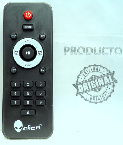 Control Remoto Para Bafle Amplificado Marca Alien