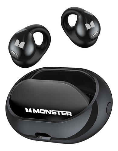 Audífonos Deportivos De Tipo Abierto Monster Ac600 Negro