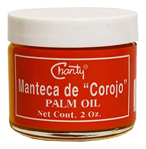 Aceite De Palma Manteca De Corojo 2 Oz Chanty