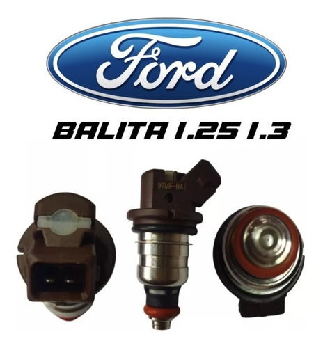 Inyector De Gasolina Ford Fiesta Balita 1.25 1.3 Lts