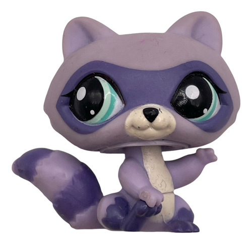 Mapache Raccoon #1957 Littlest Pet Shop Lps Hasbro Little (Usado)