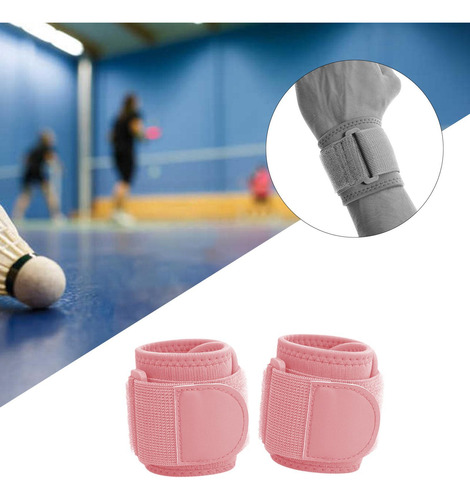 2 Muñequeras Deportivas Ajustables Para Levantamiento De