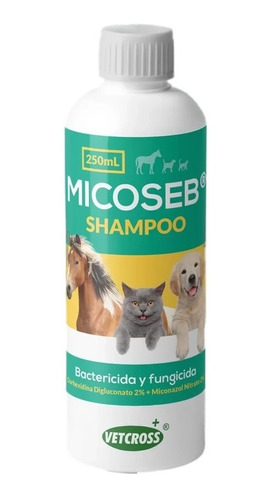 Shampoo Micoseb 250ml Vetcross
