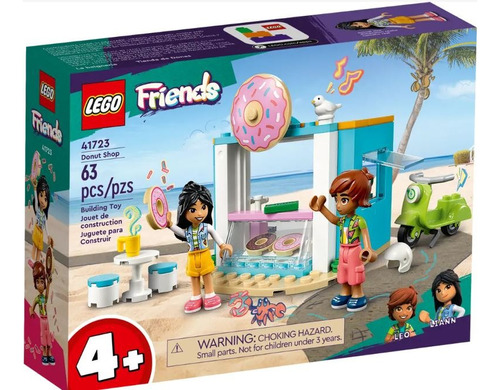 Lego Friends Magica Tienda De Donuts Con Leo Y Liann