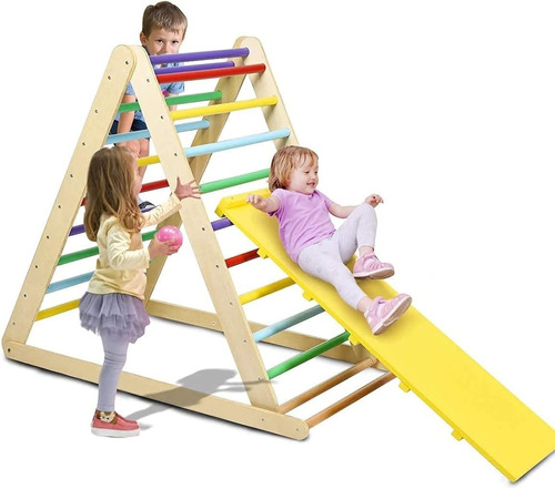 Triangulo Escalador Plegable Con Rampa