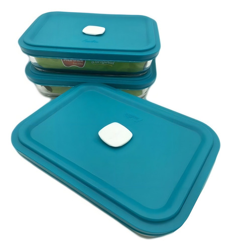 Jogo De Potes Marinex Facilita Vap 750ml Com 3 Peças