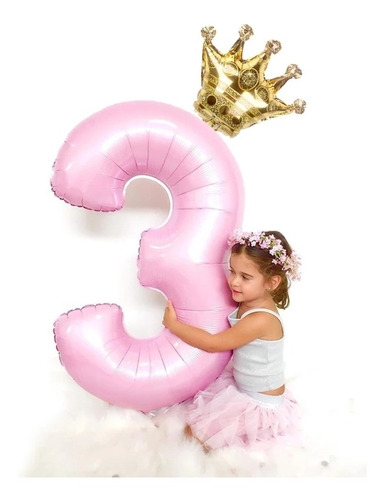 Imagen 2 de 5 de Pack De 53 Globos De Paw Patrol SkyeIncluye Numero 80cm
