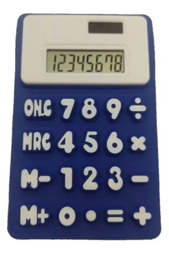 Calculadora  Flexible De Colores 10x15cm