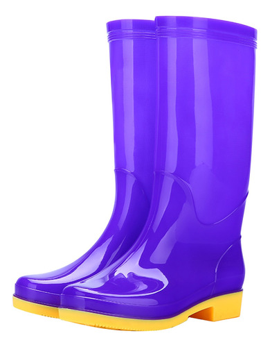 Botas De Lluvia Antideslizantes De Alta Gama A La Moda Con T