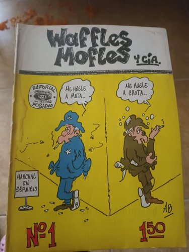 Waffles Mofles Y Cia No.1 Comic Editorial Posada Año-1969