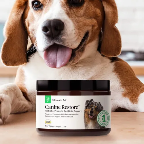 Ultimate Pet Nutrition Canine Restore, Prebiotico, Probiotic