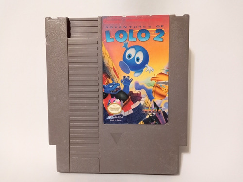Juego De Nes Lolo 2 Desarrollado Por Hal De 1990 Con Detalle (Usado)