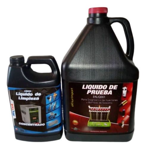 Liquido Limpieza Concentrado + Prueba De Inyectores