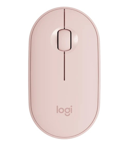 Mouse Logitech Pebble M350 Wireless + Bluetooth Rose