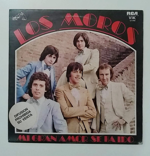 Vinilo Los Moros Mi Gran Amor Se Ha Ido Ex.