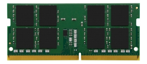 Memória RAM ValueRAM color verde  4GB 1 Kingston KVR26S19S6/4