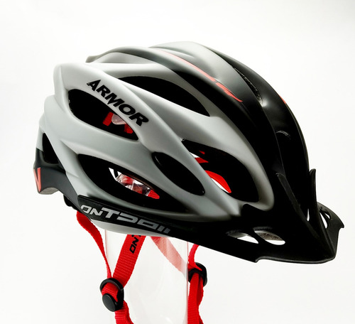 Casco de ciclismo, enduro On Trail Armor rojo M