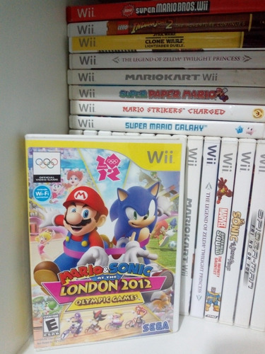 Juego Para Nintendo Wii Mario Y Sonic Olimpiadas London 2012